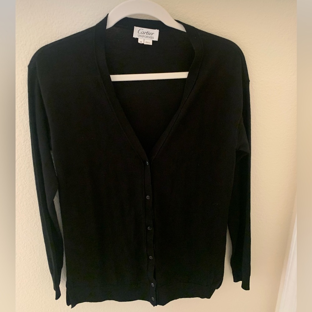 Authentic Cartier Wool Cardigan